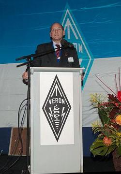 De openingstoespraak van de algemeen voorzitter van de VERON, Remy Denker (PA3AGF)