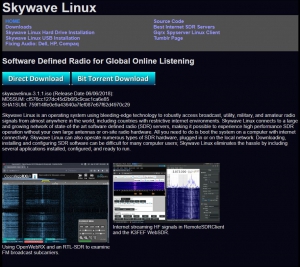 Skywave Linux, speciaal operating systeem voor de radioamateur