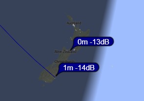 Voorlopig einde aan grey line propagatie experimenten op 60 meterband