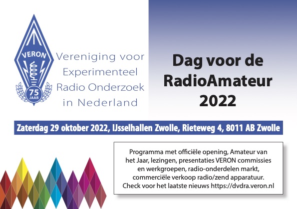 Dag voor de RadioAmateur DvdRA zaterdag 29 oktober 2022