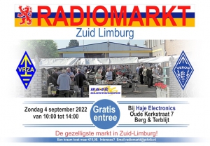 10e Radiomarkt Zuid Limburg zondag 4 september 2022