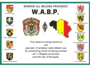 Worked All Belgian Provinces - WABP