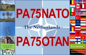 75 jaar NATO vieren met activatie PA75NATO en PA75OTAN